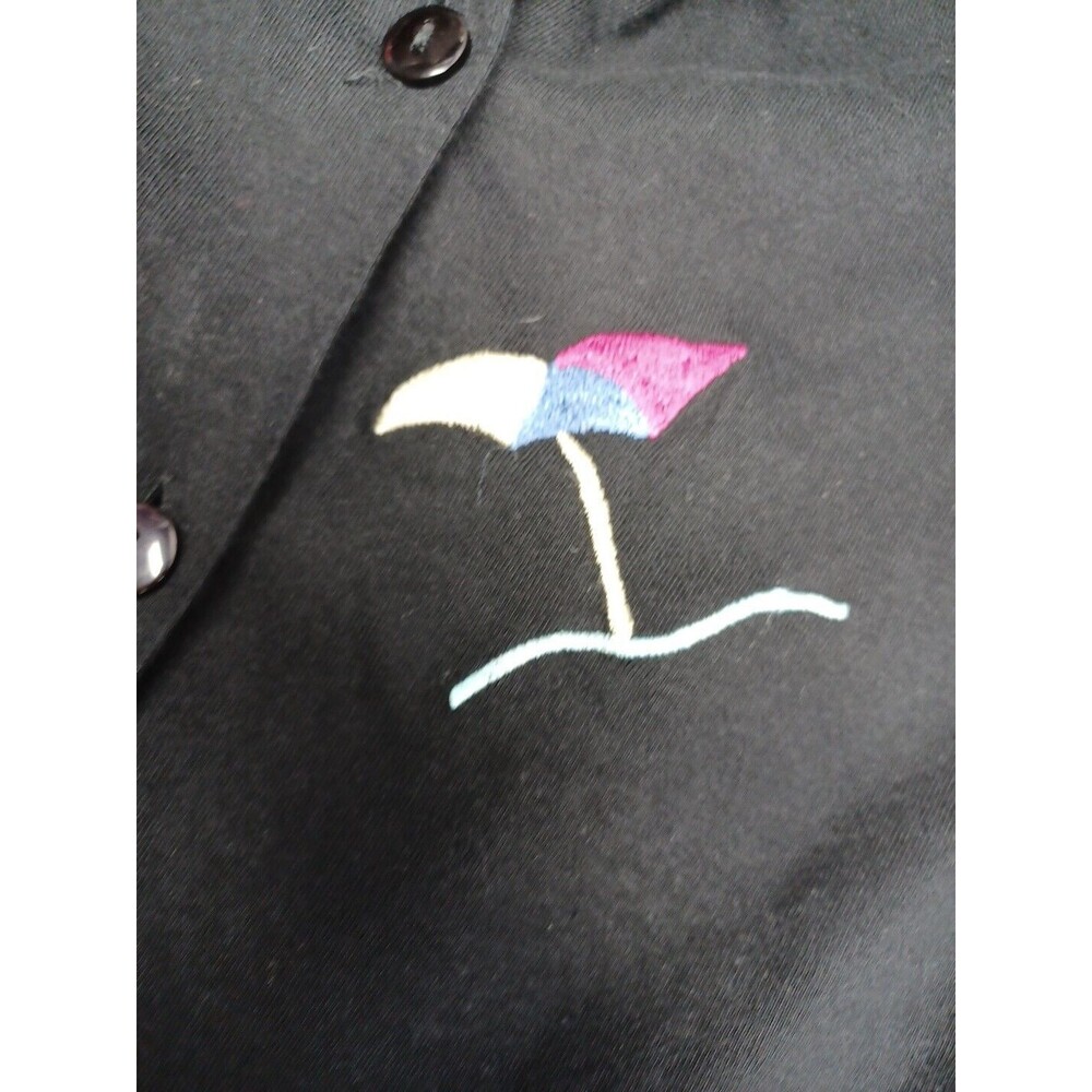 JBM Sport Sun Dress matching Jacket Pink Black Umbrella Embroidery Sz S - Picture 13 of 15